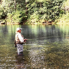 Mark Hinojosa goes fishing